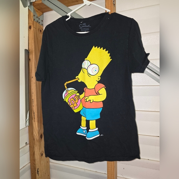 Bart Simpson Shirt Size Medium - Picture 1 of 3